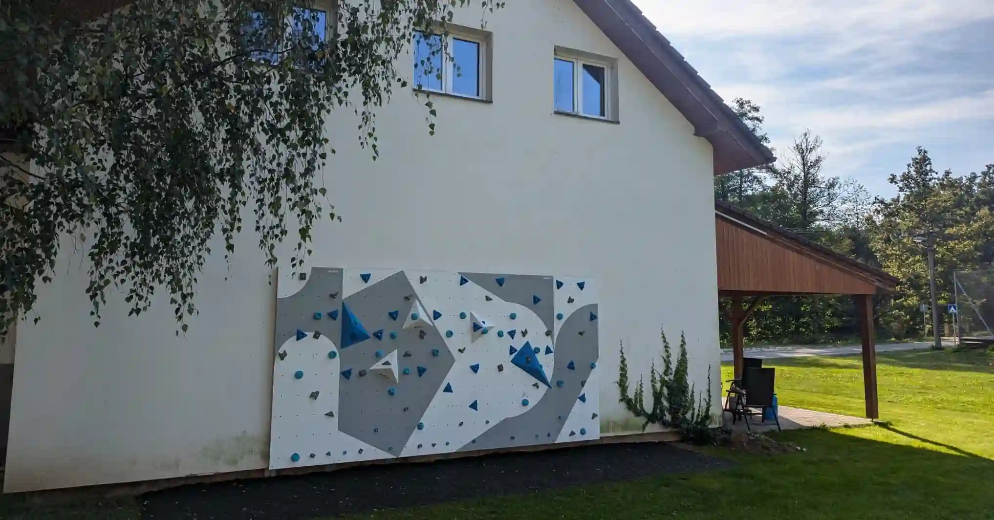 Instalace na zahradě